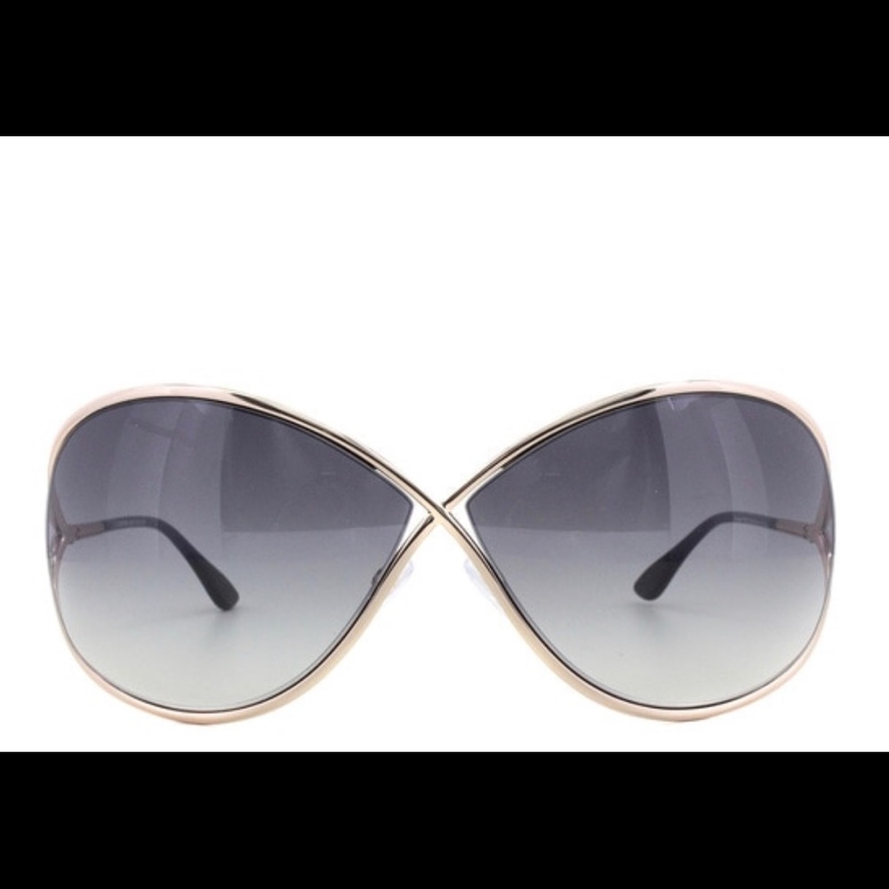 Tom Ford Miranda 68mm Rose Gold/Smoke Lens